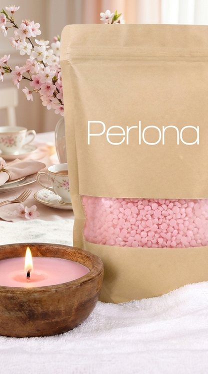 Perlona perlas de vela color Rosa claro — mayo, Día de la Madre