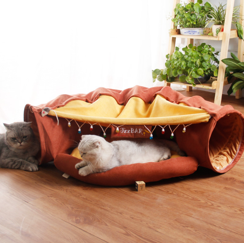 CozyCave 3-in-1 Bed, Tunnel & Tent