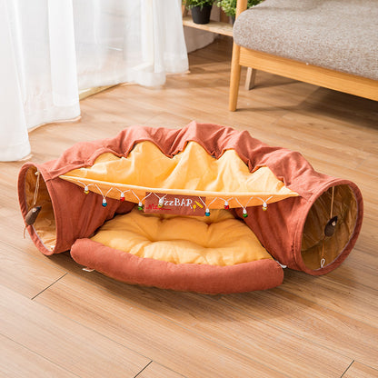 CozyCave 3-in-1 Bed, Tunnel & Tent