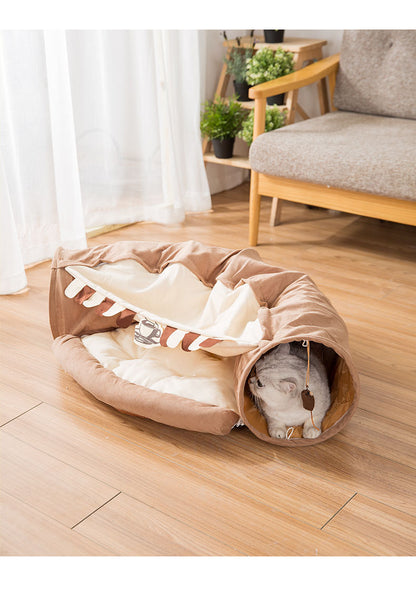 CozyCave 3-in-1 Bed, Tunnel & Tent