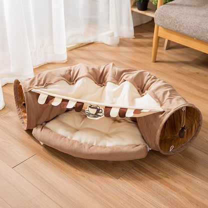 CozyCave 3-in-1 Bed, Tunnel & Tent